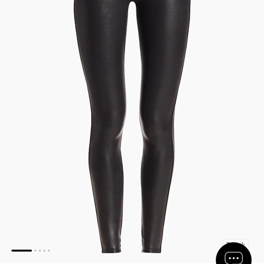 SPANX Glossy Black Leggings - Picture 8 of 9
